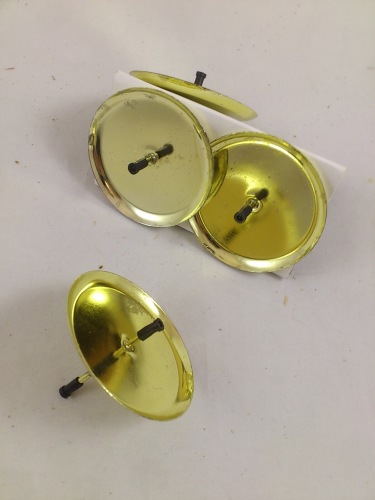 Kerzen Halter 6 cm 4 st. Gold